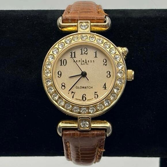 Gold & Brown L.A. Express Watch - Picture 2 of 5